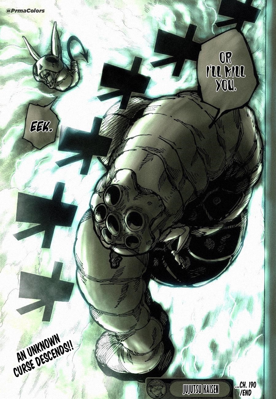 Jujutsu Kaisen Chapter 190 image 22